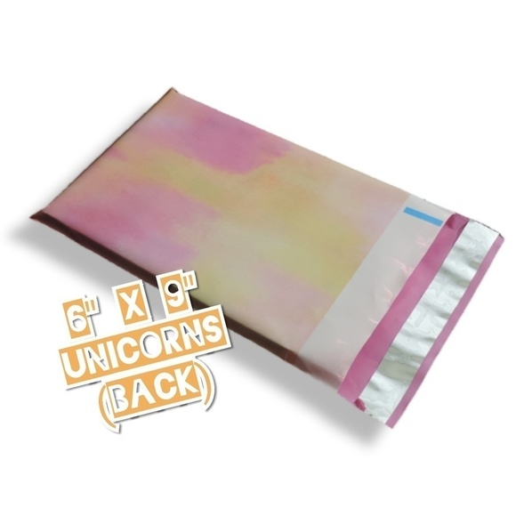 50 Poly Mailers 6x9 Unicorns - Picture 3 of 4